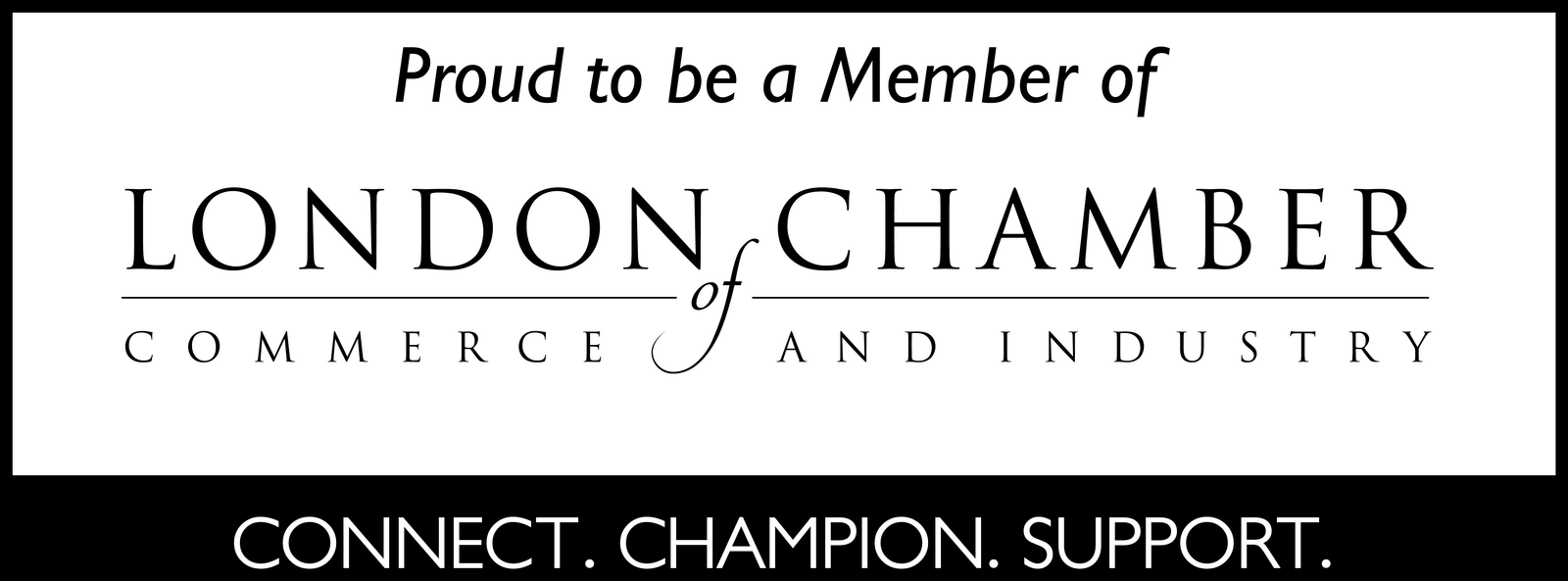 London Chamber of Commerce and Industry — Proud Member